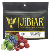 Табак Jibiar Lime Lychee Blueberry (Лайм Личи Черника) 100 гр