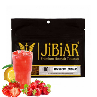 Табак Jibiar Strawberry Lemonade (Клубника Лимонад) 100 гр Просрочка