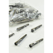 Мундштуки одноразові XXL чорні (100 шт.) 