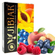 Табак Jibiar Raspberry Peach Blueberry 50 гр
