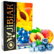 Табак Jibiar Ice Peach Blueberry 50 гр