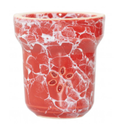 Чаша для Кальяна Solaris Eva Red and White