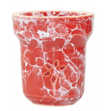 Чаша для Кальяна Solaris Eva Red and White