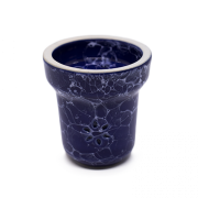 Чаша для кальяна Solaris Eva Blue and White фото