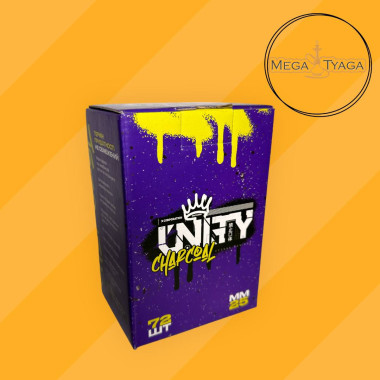 Кокосовый уголь Unity 1кг 25-й кубик