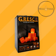 Ореховый уголь Gresco 1кг 25-й кубик упаковка
