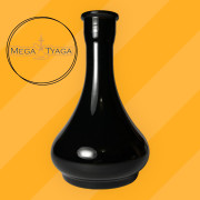 Колба для кальяну Drop чорний глянець 