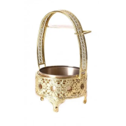 Кошик для вугілля YAHYA Deep,Gold 12 см