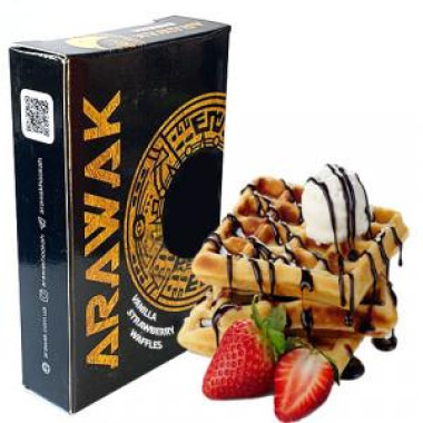 Табак Arawak Vanilla Strawberry Waffles (Ваниль Клубника Вафли)  40 гр