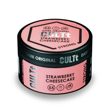 Табак Cult Strong C55 Strawberry Chessecake 100 гр