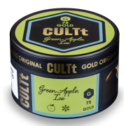 Табак для кальяна CULTT C75 GREEN APPLE ICE (ЯБЛОКО ЛЁД) 100 ГР