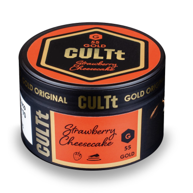 Табак для кальяна CULTt C55 Strawberry Cheesecake (Клубничный Чизкейк) 100 гр