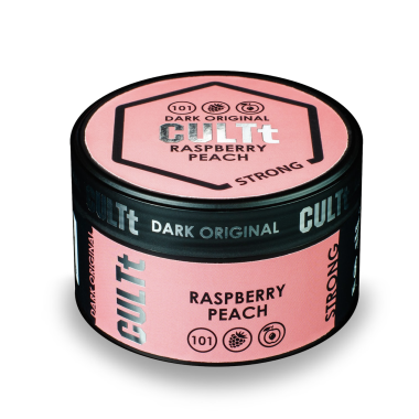 Табак Cult Strong C101 Raspberry Peach 100 гр