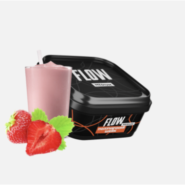 Табак Flow Клубничный Шейк 250 гр