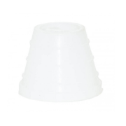 Ущільнювач для чаші із ребрами Силіконовий Білий 