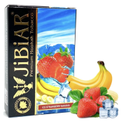  Табак Jibiar Ice Banana Strawberry  50 гр