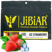 Табак Jibiar Ice Strawberry  100 грамм Просрочка