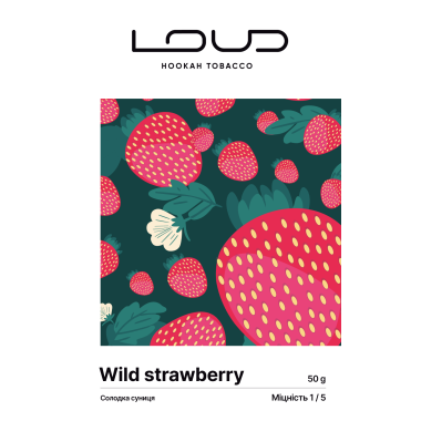 Табак Loud Light Wild Strawberry 100 гр