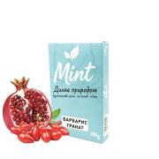 Безникотиновая смесь для кальяна Mint Барбарис Гранат 100 гр