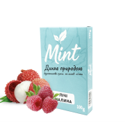 Безникотиновая смесь для кальяна Mint Личи Малина 100 гр