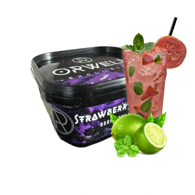 Табак Orwell Strong Strawberry Mojito 200 гр