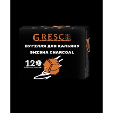 Ореховый уголь Gresco 12 шт/под калауд