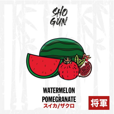Табак Shogun Watermelon Pomegranate  (Арбуз Гранат) 60 гр
