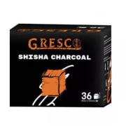 Ореховый уголь Gresco 0,5 кг 25-й кубик упаковка