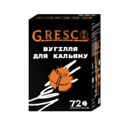 Ореховый уголь Gresco 1 кг под калауд упаковка