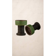 Чаша для Кальяну Gusto Bowls rook desing light green фото